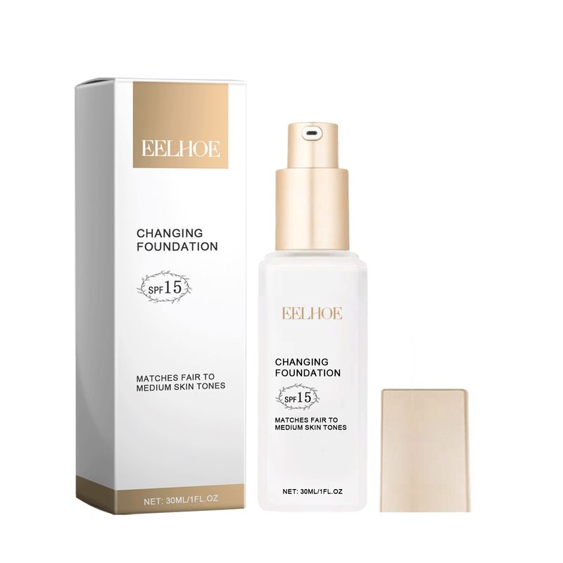 EELHOE moisturizing liquid moisturizing, brightening skin concealer, oil control, delicate, thin and lasting foundation_voghion.com