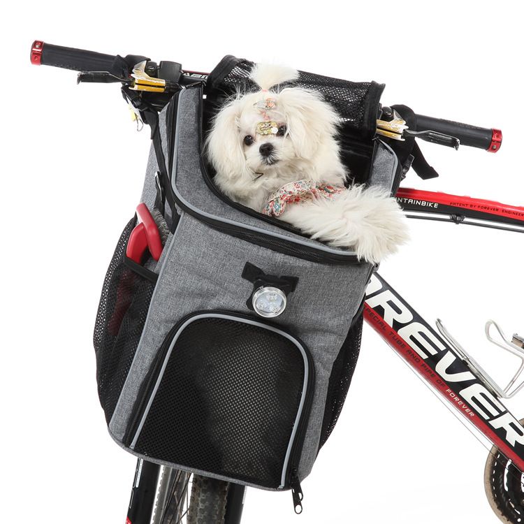 Car Carrier Mat Bicycle Double Shoulder Outdoor Pet Detachable Portable Dog Bag_voghion.com