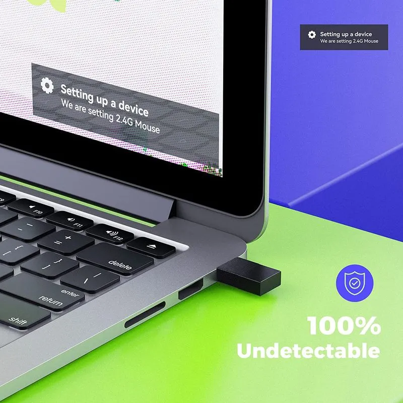 Xinweiqing 2 in 1 Drive Free Simulate Movement USB Type-C Mouse Mover for Windows XP/7/8/10/11/for OS/for Android_voghion.com