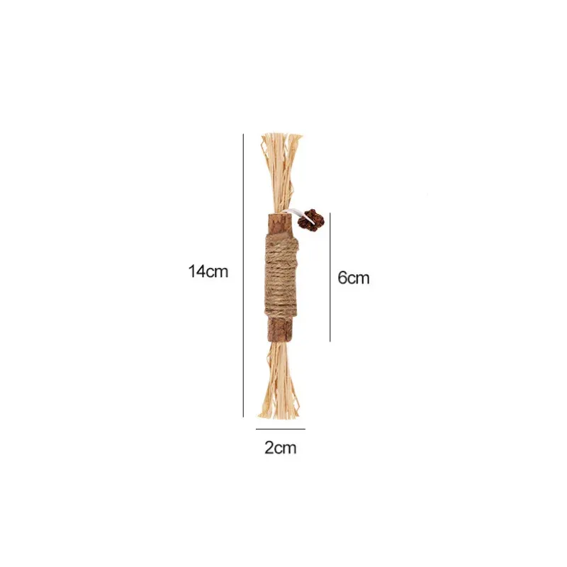 1 Pc Cat Toys Silvervine Sticks For Cats Silvervine Cat Toys Cat Teething Toys, Catnip Chew Sticks Edible Kitty Toys For Indoor Cats_voghion.com