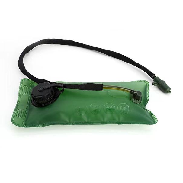 1,5 l Outdoor Sports Soft Bottle Tragbare faltbare Camping Wassertasche mit Stroh_voghion.com