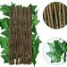 Artificial Leaf Ivy Expandable/Stretchable Privacy Fence, Decorative Artificial Ivy Fence_voghion.com