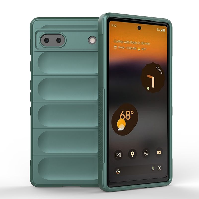 For Google Pixel 7 Pro 7A 6A-deksel Robust støtfanger, mykt silikon TPU støtsikkert telefondeksel for Google Pixel 6a 6 A bakdeksel_voghion.com