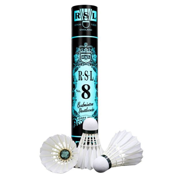 Yashilong Badminton No. Club Competition Training Stable Flight Durable Duck Feather Ball RSL Asia 8_voghion.com