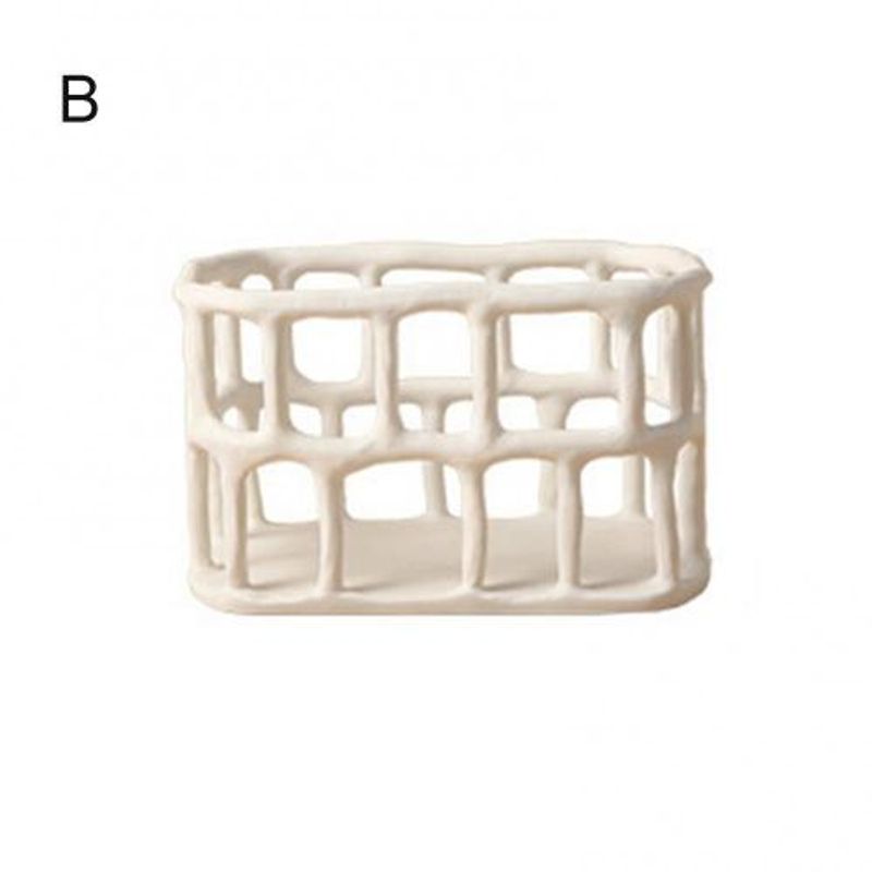 Nordic Resin Hollow Tray - Snack Bowl Cafe Decor_voghion.com