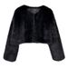 Women's Clothing Tuscan Fur Fur Toca Coat Style Solid Color Women's Short Coat Factory Direct Sales_voghion.com