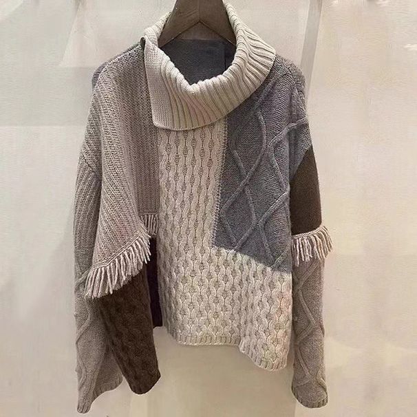 "Damen Grobstrickpullover – Oversize-Winterpullover für kuscheligen Komfort"_voghion.com