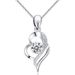 Collana con clavicola a forma di ala d'angelo in argento sterling S925 con ciondolo a forma di moissanite con nicchia femminile e incisione di coppia_voghion.com