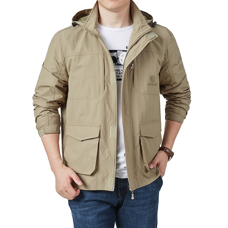 Herrenoberbekleidung für Frühjahr und Herbst 2024 beliebter Jugend-Workwear-Jackentrend, neues Slim Fit-Oberteil für Herren_voghion.com