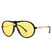 Unisex Accessories Exclusive Classic Version Of Aviator Sunglasses Eye-catching Toad Mirror_voghion.com