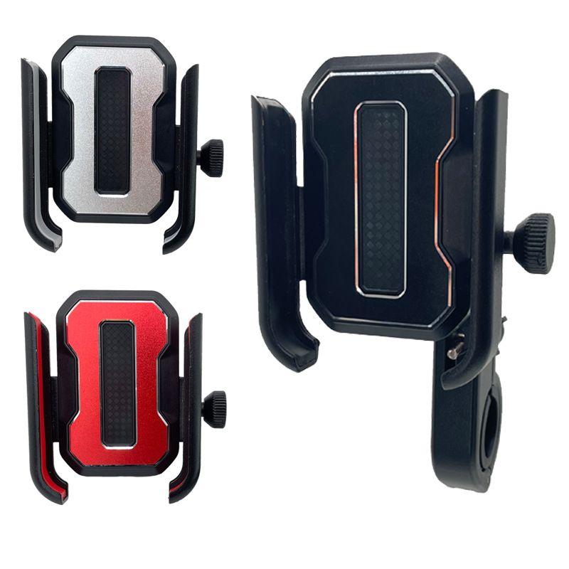 Motorcycle Holder, Shock-absorbing Navigation, Vehicle Mounted Riding Equipment, New Electric Battery Bike Phone Holder_voghion.com
