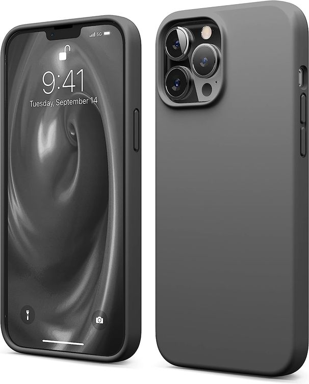 Elago compatibele iPhone 13 Pro Max vloeibare siliconen full body screen camera protector, schokabsorberend, ultradunne telefoon_voghion.com