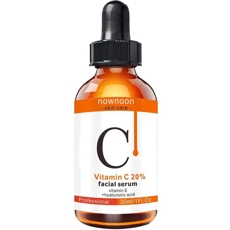 Beauty Care Shop Aufhellung Vitamin C Gesichtsserum Entfernung von Melanin Anti-Falten Aufhellung Feuchtigkeitsspendend Verbesserung von Erschlaffung Matt Glätte_voghion.com
