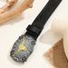 Western Versatile Bull Head Large Buckle Cowboy Carved Ethnic Style Men's Punk PU Leather Belt_voghion.com