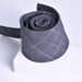 Tie For Men Striped Formal Business Professional Executive 7.5cm Hand-tied Elegant Gray TR Fabric Wool-like Collar_voghion.com