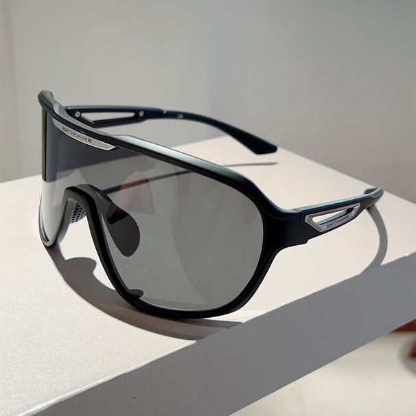 Nuovi occhiali da sole sportivi da esterno integrati con montatura grande e colorata, occhiali da ciclismo, alpinismo, sci, antivento_voghion.com