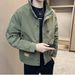 ActiveGo Spring New Men's Autumn Winter Windproof Stylish Stand Collar Workwear Versatile Jacket Windbreaker_voghion.com