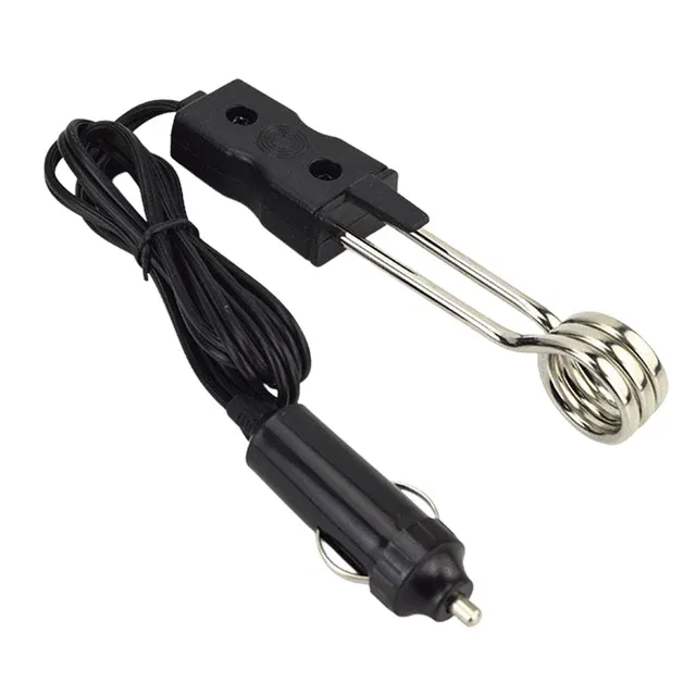 12/24V Tragbarer Universal Safe Warmer Mode Auto Immersion Auto Elektrischer Tee Kaffee Warmwasserbereiter_voghion.com