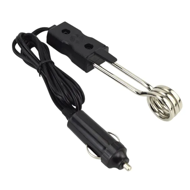 12/24V Tragbarer Universal Safe Warmer Mode Auto Immersion Auto Elektrischer Tee Kaffee Warmwasserbereiter_voghion.com