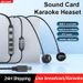 Mit Soundkarte für Live-Übertragungen Karaoke-Kopfhörer Typ-C In-Ear-Kopfhörer mit HD-Mikrofonen Surround-Sound-Headsets für Samsung_voghion.com