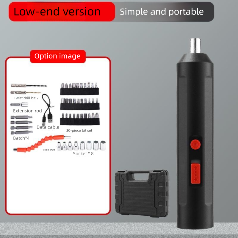 New Rechargeable Household Small Multi-Function Screwdriver Fully Automatic Mini Screw Drill Electric Batch_voghion.com