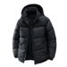 Removable Hooded Padded Jacket Men's And Women's Padded Jacket Loose Thickened Padded Jacket_voghion.com