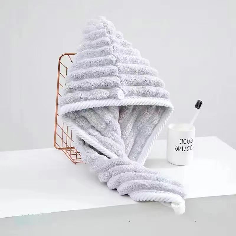 【3000+ ljudi v enem tednu za naročilo】 Dry Hat Women, vpijajočo vodo enoslojni odebeljeni nov naglavni trak za lase_voghion.com