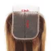 Højdepunkter Ægte Hår med Lace Closure, 2 Tonet Lace Front, Brun Blond, 130%_voghion.com