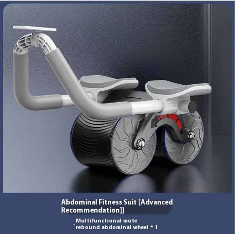 Multi functional household tablet rebound elbow support abdominal roller men's fitness equipment_voghion.com