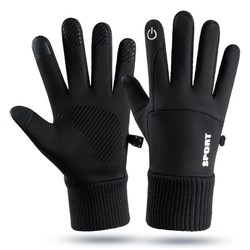 Polar de invierno para hombre, unisex, para exteriores, cálido, con pantalla táctil, antideslizante, para montar a caballo, montañismo, esquí, impermeable, resistente al viento, deportivo_voghion.com