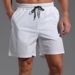 Men’s Clothing New Men's Beach Pants With Inner Lining And Inner Mesh Shorts Hot Spring Shorts Waterproof Loose Shorts_voghion.com