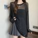 girl Plus Size Women's Summer New Design Sense Sequin Sun Protection Long Sleeve T-Shirt Loose Slimming Covering Versatile_voghion.com