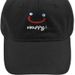 New Korean version with men's women's smiling faces HAPPY embroidered baseball hat, casual and versatile, small sun_voghion.com