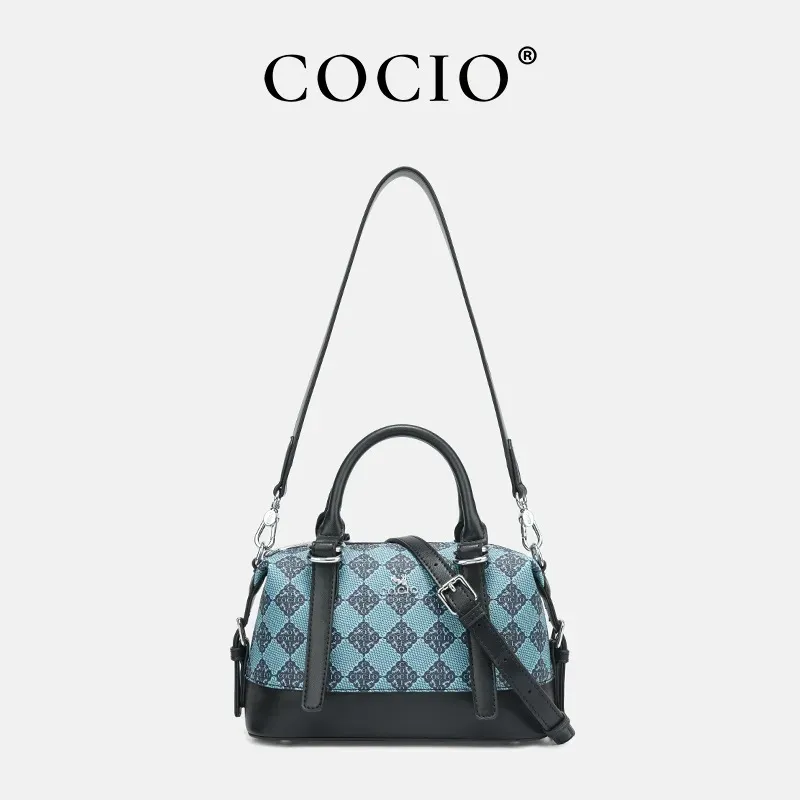 COCIO Designer Shoulder Affordable Luxury New Underarm Simple Versatile Spring And Summer Vintage Boston Women's Bag_voghion.com