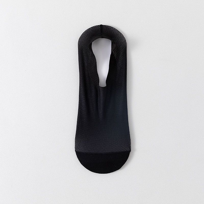 2025e Ice Silk Boat für Herren, dünne, rutschfeste, unsichtbare Baumwollsocken, atmungsaktive, schweißabsorbierende Sommersocken aus Mesh für Herren_voghion.com