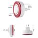 uya Smart Zigbee3.0 Strobe Flash Siren hreaten hief 95DB Grandi suoni allarmanti Funziona con Home Assistant e_voghion.com