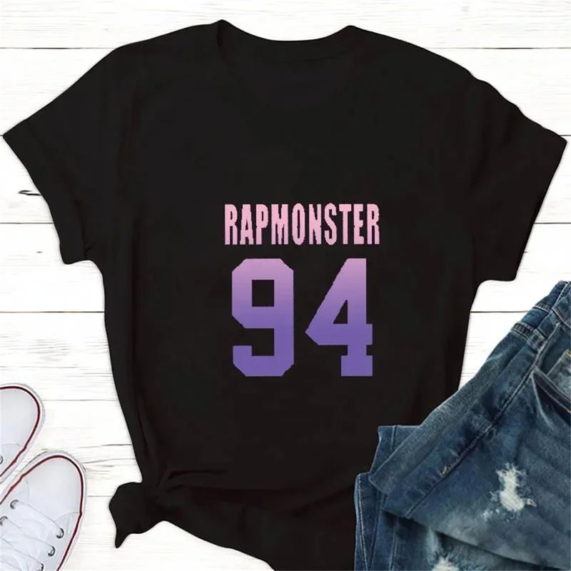 Majice za žene V Taehyung Jungkook Fan majica za žene Suga Kpop Harajuku majica ženske majice estetska Y2K odjeća ženski top._voghion.com