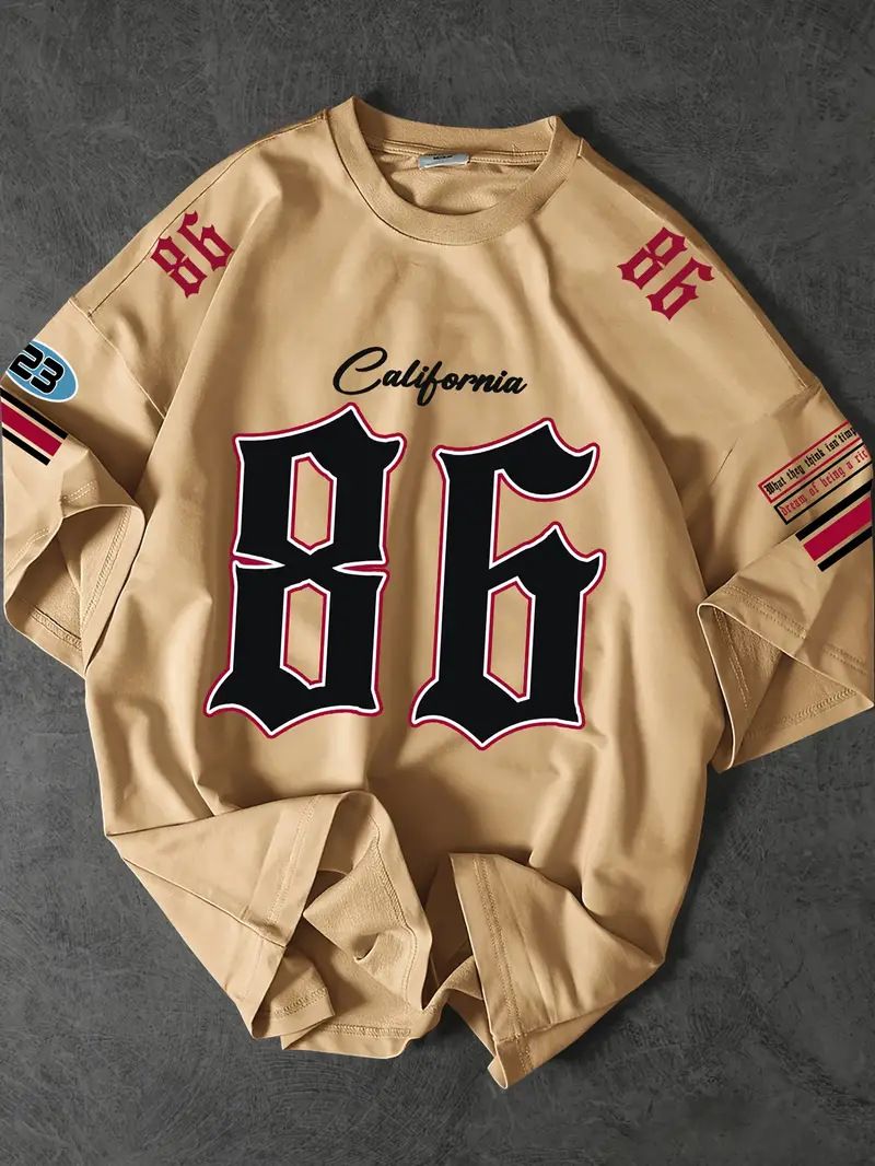 Férfi ruházat Amerikai uniszex retro High Street hip-hop rögbi egyenruha bő rövid ujjú dzsörzsi póló Divatos márka_voghion.com