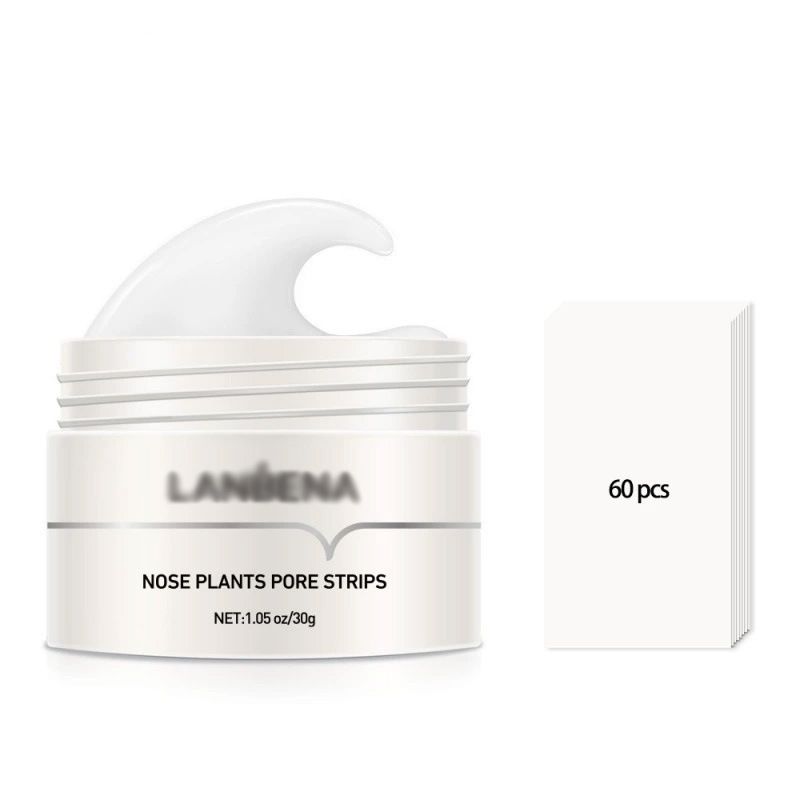 LAMBENA Mask With 60 Blackhead Remover Sheets Peel-off Acne Cleansing Nose Strips LA-O_voghion.com