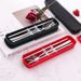 Stainless steel portable three piece chopsticks spoon fork set student tableware storage box gift_voghion.com