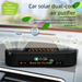 Solar Car Air Purifier, Zero Consumables Odor & Formaldehyde Removal, Dedicated Vehicle Oxygen Bar_voghion.com