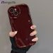 New Year Casing For IPhone 15 14 Plus 13 12 11 Pro Max Mini Xs Max XR X 8 7 6 6S Plus SE Phone Case Smooth Soft Bumper Red Cover_voghion.com