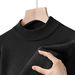 Pure Cross-Border Foreign Trade High-End Men's Sweater Half Turtleneck Long Sleeve Spring Autumn New Casual Versatile Base_voghion.com