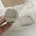 Makeup Mirror Comfortable Compact Small Round High Definition Square Household Bathroom Portable Foldable Metal Mirrors_voghion.com