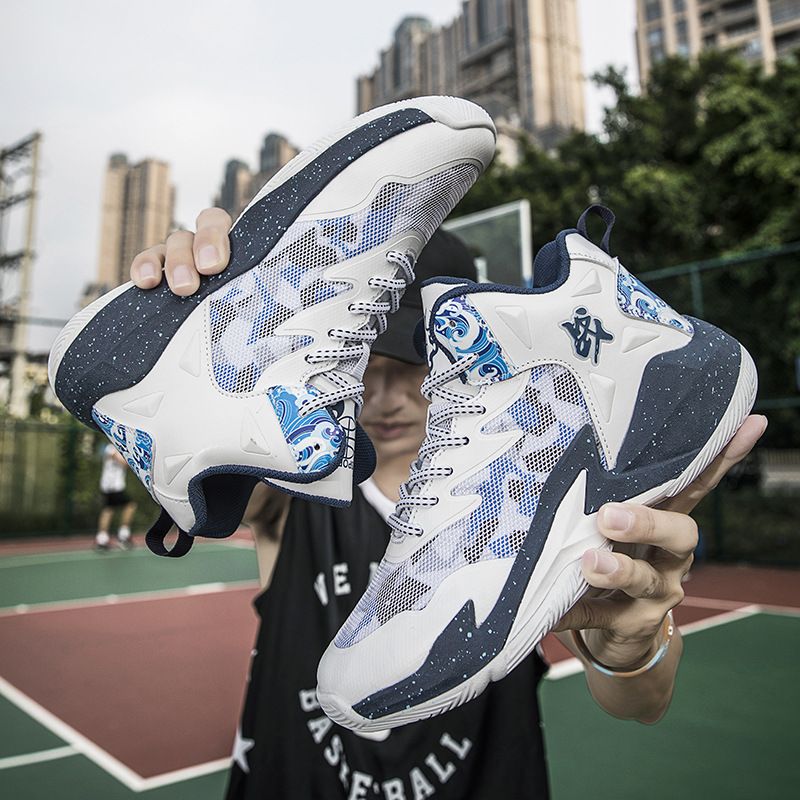 Men’s Shoes Spring New Children's Mesh Breathable Practical Adult Basketball Shoes Couple Sports Shoes Youth Shoes_voghion.com