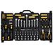221-Piece Mechanics Tool Set 1/4' And 3/8' Drive Sockets SAE And Metric_voghion.com