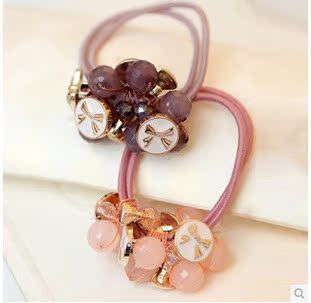 Korejská verze vysoce kvalitních a nádherných křišťálových korálkových ozdob do vlasů, doplňků, květinových vázaných vlasů, perlových prstenů, vlasů_voghion.com