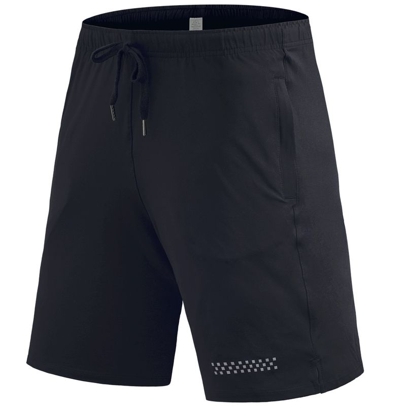 Men's sports shorts men's high elastic running basketball shorts outdoor training drawstring quick-drying sweaty fitness pants_voghion.com