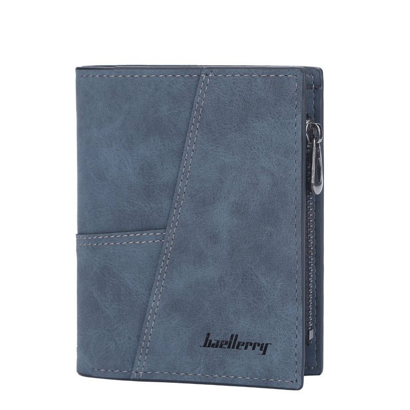 Herrentaschen Neue Herrenbrieftasche Heißer Verkauf Horizontaler und vertikaler Stil Mehrere Kartenfächer Reißverschluss High-End Kleine Geldbörse_voghion.com
