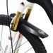 Mountain Mudguard Downhill Bike Carbon Fiber Pattern Mud Tile MUDGUARD Bicycle Accessories_voghion.com
